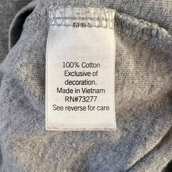 Nine West 100% Cotton Gray Dress Size XL - Picture 4 of 6